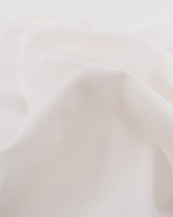 Coupon - Tissu Sergé Coton Uni Hector - 20 Coloris