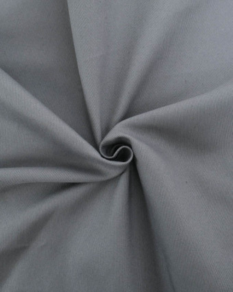 Coupon - Tissu Sergé Coton Uni Hector - 20 Coloris
