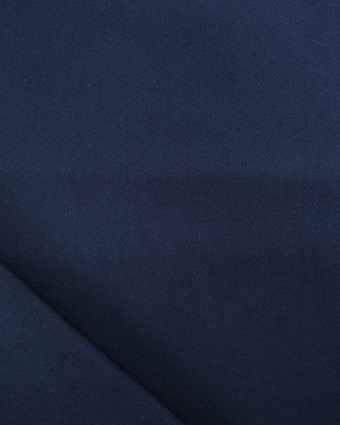 Coupon - Tissu Sergé Coton Uni Hector - 20 Coloris