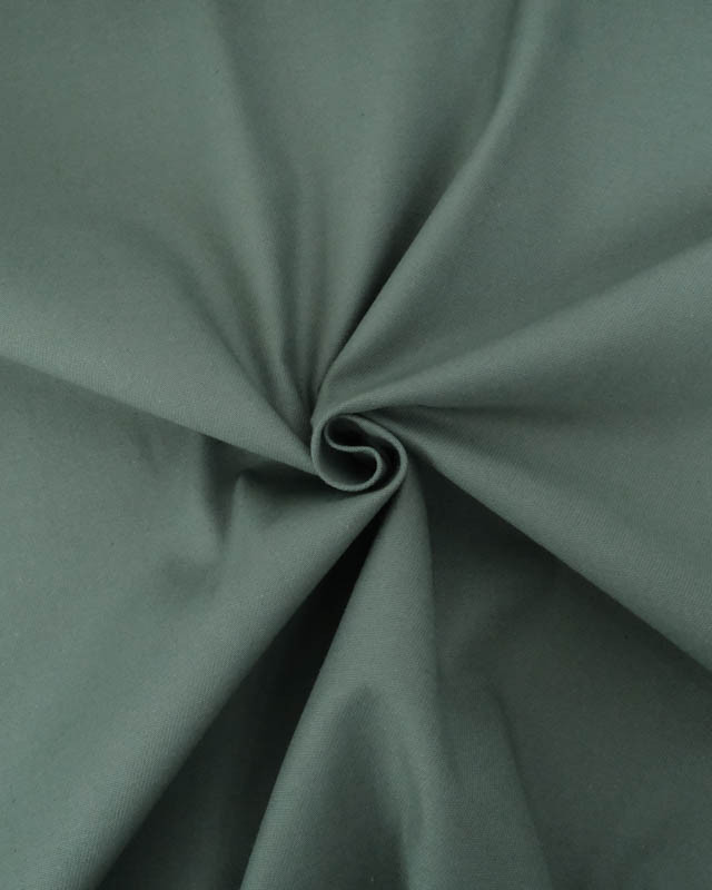 Coupon - Tissu Sergé Coton Uni Hector - 20 Coloris