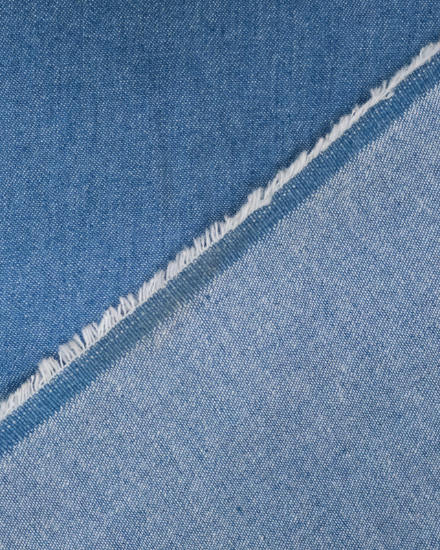 Denim - Jeans - Bleu - Mico - Tissu au mètre - pantalons - Mercerine