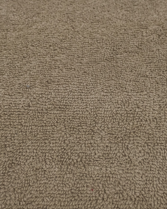 Tissu éponge Hotel Coton Taupe au mètre - Mercerine