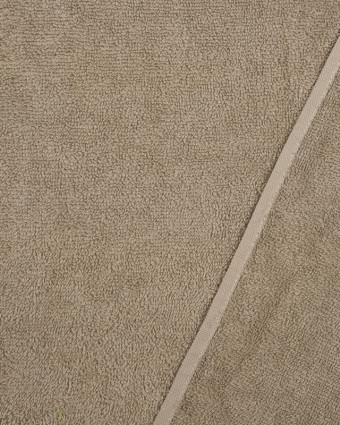 Tissu éponge Hotel Coton Taupe au mètre - Mercerine