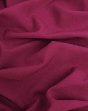 Tissu Burlington Framboise - Mercerine