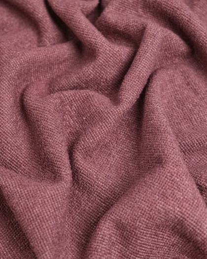Tissu Eponge Bambou Raisin Lou - Mercerine