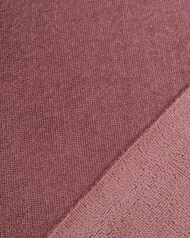 Tissu Eponge Bambou Raisin Lou - Mercerine