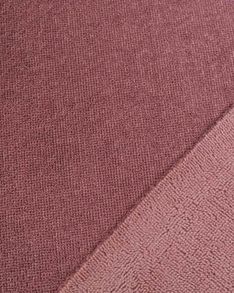Tissu Eponge Bambou Raisin Lou - Mercerine