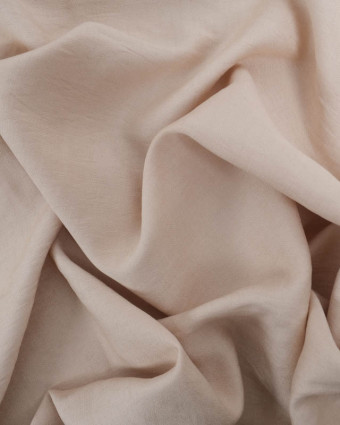 Viscose Nylon Unie Texturée Beige - Mercerine