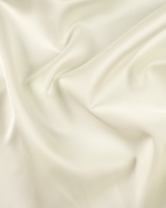 Tissu satin écru Ciara