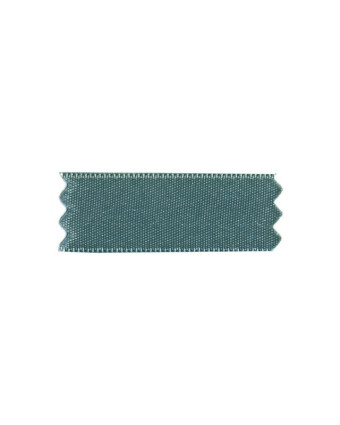 Coupon - Ruban satin vert eucalyptus