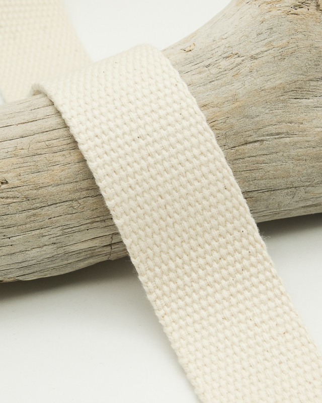Sangle Coton Ecru   - Mercerine