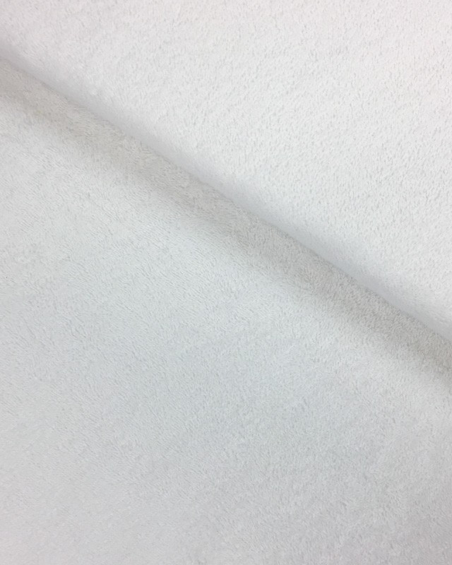 Tissu éponge 100% coton Hotel blanc - Mercerine
