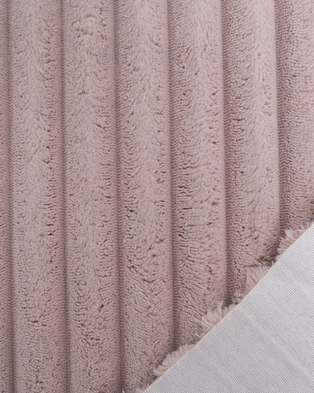 Tissu Velours Mega Côtes Flamingo Ambre- Mercerine
