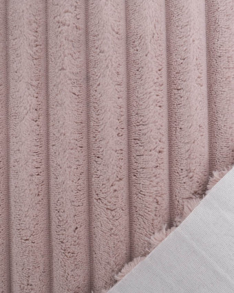 Tissu Velours Mega Côtes Flamingo Ambre- Mercerine