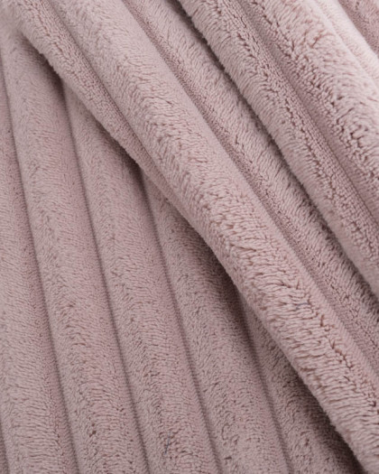 Tissu Velours Mega Côtes Flamingo Ambre - Mercerine