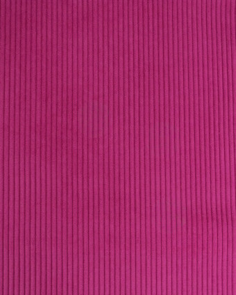 Velours Côtelé Ameublement Belém Fuchsia - Mercerine