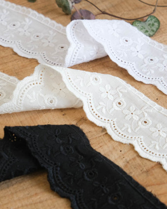 Galon Broderie Anglaise Kate - Mercerine