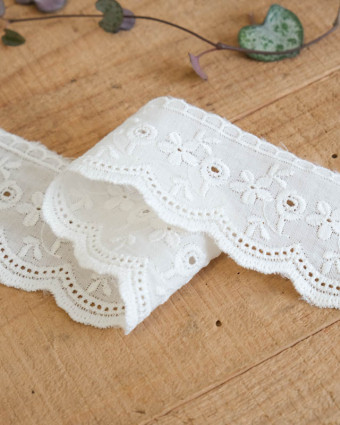 Galon Broderie Anglaise Kate - Mercerine