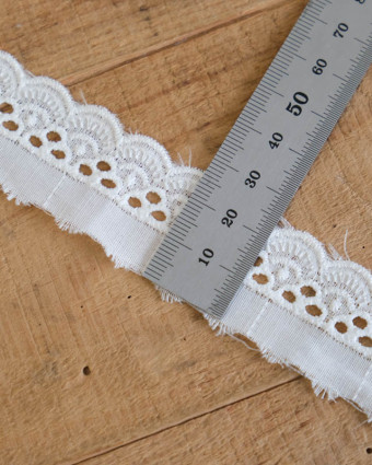 Galon Broderie Anglaise Grace  - Mercerine