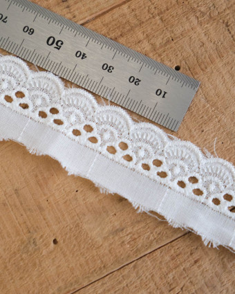 Galon Broderie Anglaise Grace  - Mercerine