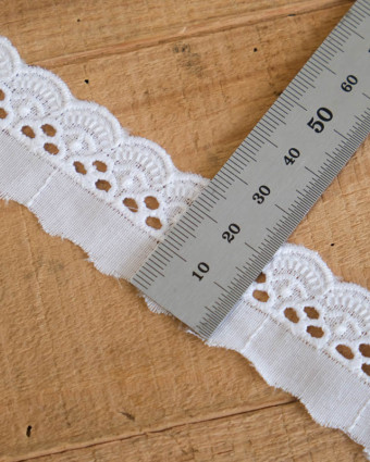 Galon Broderie Anglaise Grace  - Mercerine