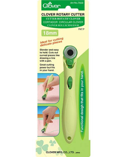 Cutter rotatif - 18mm - Clover - Mercerine
