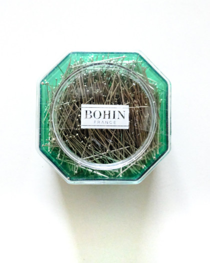 Boite d'épingles extra-fine et à tête plate - Bohin - Mercerine