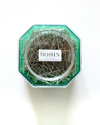 Boite d'épingles extra-fine et à tête plate - Bohin - Mercerine