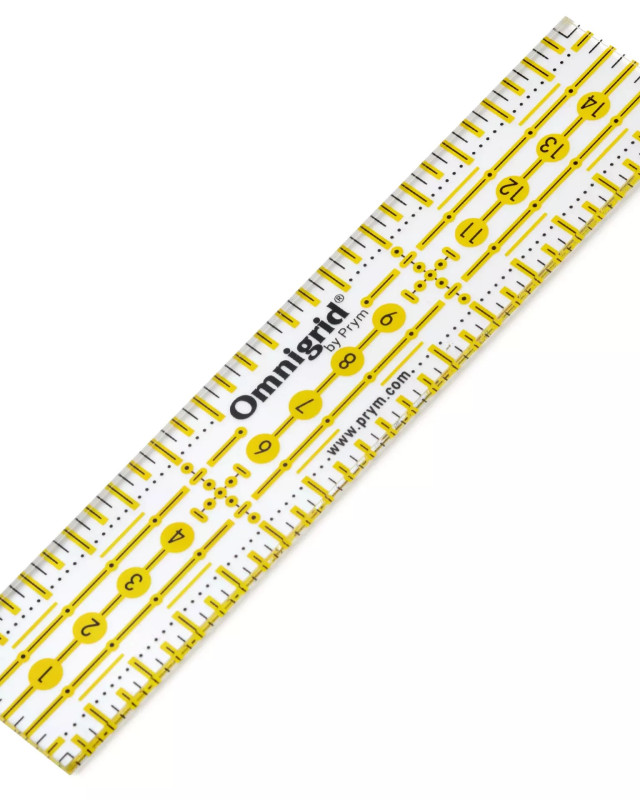 Règle Universelle Omnigrid 3x15cm - Prym - Mercerine