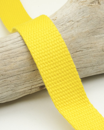 Sangle Coton Jaune - Mercerine