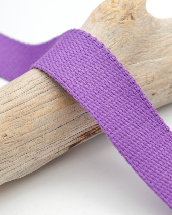 Sangle Coton Lilas - Mercerine