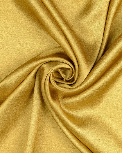 Tissu Viscose Satinée Or - Mercerine