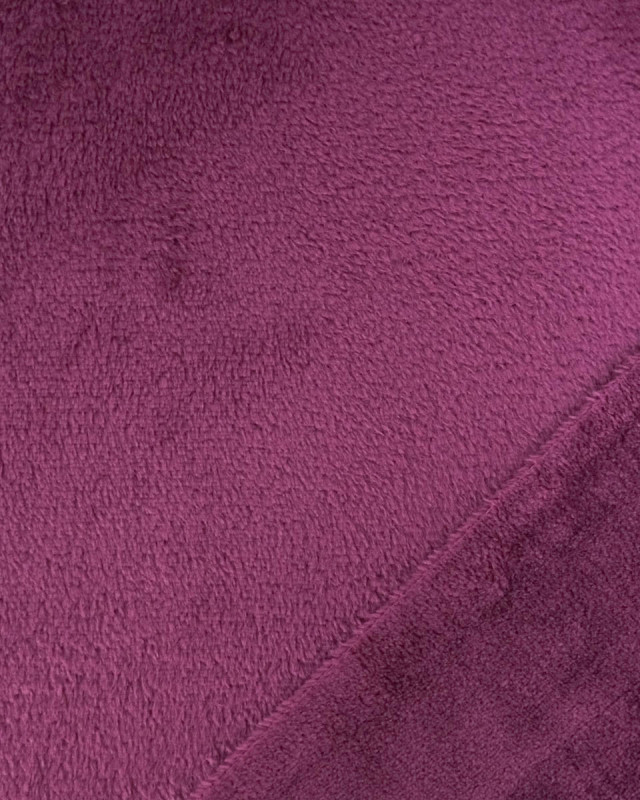 Doudou Uni Prune Oeko-Tex - Mercerine