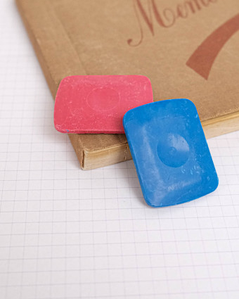 Craie tailleur Bleu ou Rouge - SUPMODE - Mercerine
