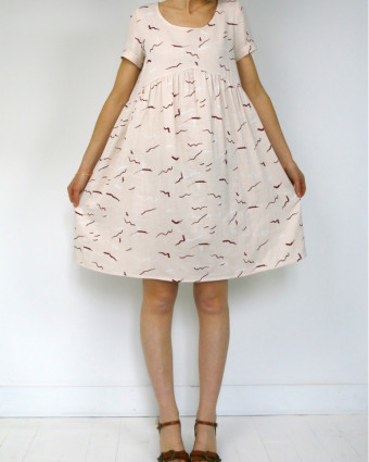 VIREVOLTE -patron de couture -blouse et robe - Atelier Scammit - Mercerine