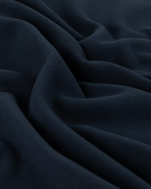 Tissu Polaire Bicolore Navy Bleu Roi