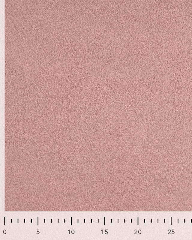 Tissu Polaire Bicolore Navy Rose Poudré - Mercerine