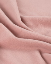 Tissu Polaire Bicolore Rose Poudré
