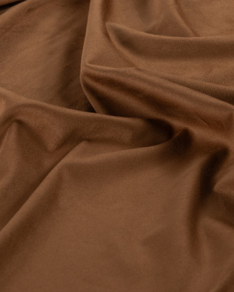 Tissu Suédine Epais Camel - Mercerine