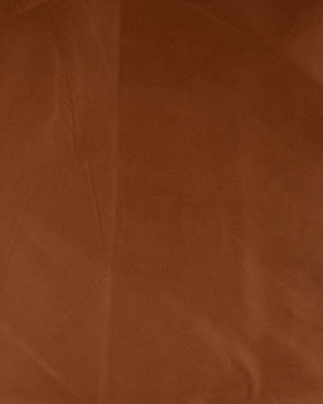 Tissu Suédine Epais Cognac - Mercerine