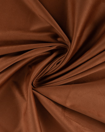 Tissu Suédine Epais Cognac - Mercerine