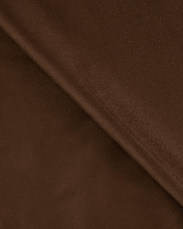 Tissu Suédine Epais Cacao - Mercerine