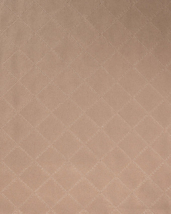 Tissu Suédine Matelassé Champagne - Mercerine