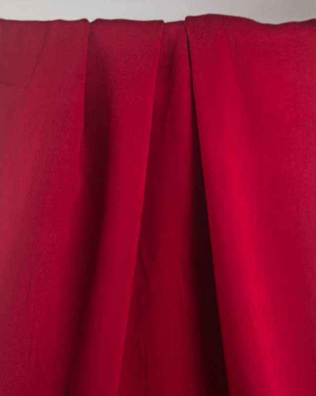 Tissu viscose Rouge - Mercerine