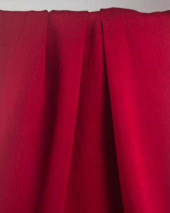 Tissu viscose Rouge - Mercerine