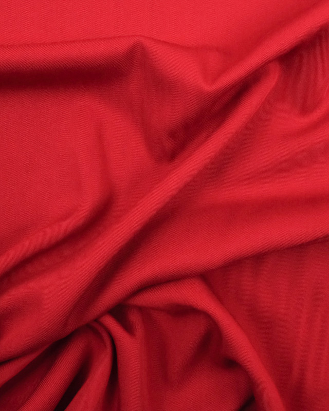 Tissu viscose Rouge - Mercerine