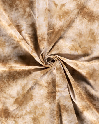 Double Gaze Coton Tie And Die Beige - 10cm