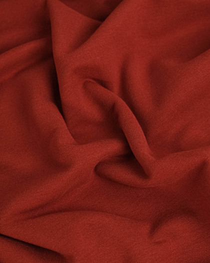 Tissu Molleton Terracotta - Mercerine