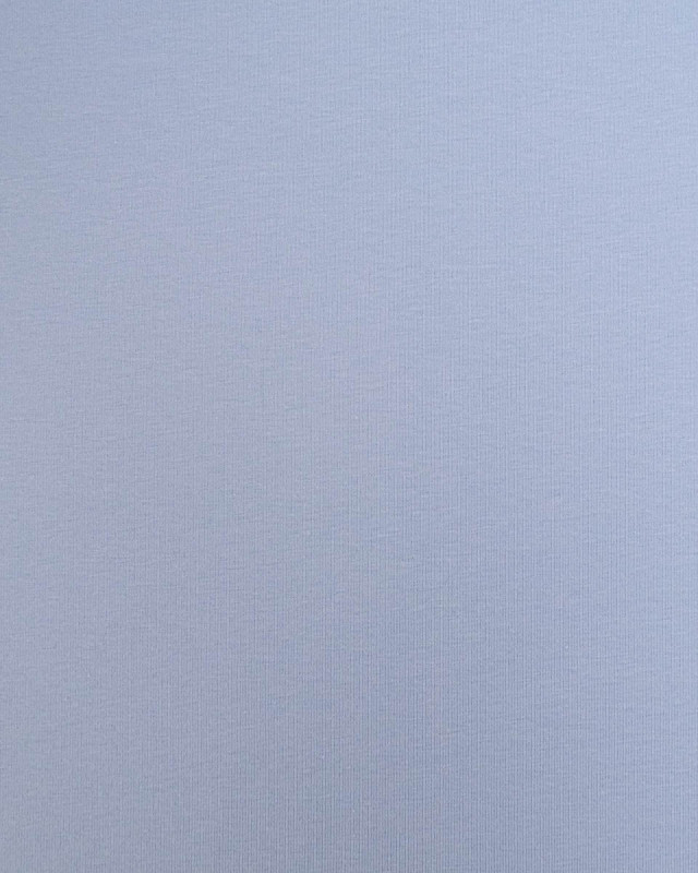 Tissu Jersey Coton Bleu Ciel - Mercerine