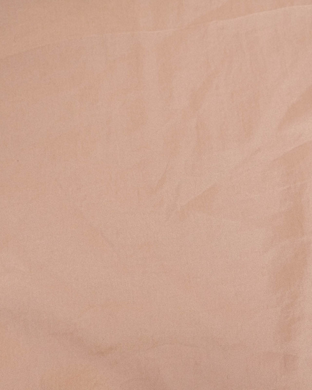 Tissu Satiné Fin Rose Saumon - Mercerine